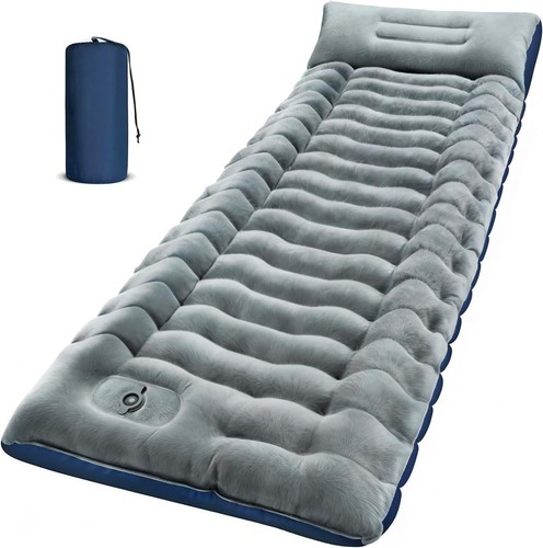Inflatable sleeping pad - sleeping, with